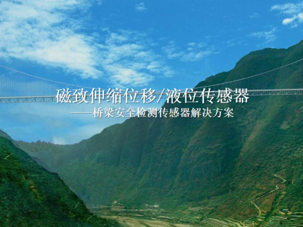 靜力水準(zhǔn)儀在橋梁安全檢測(cè)解決方案